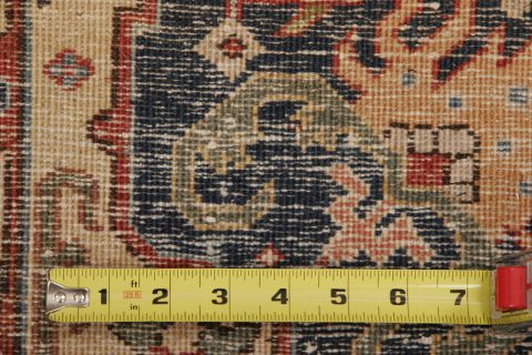 Tabriz Red Hand Knotted 911 X 129 Area Rug 155-74496 Image 8