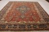 Tabriz Red Hand Knotted 911 X 129 Area Rug 155-74496 Thumb 1