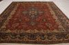 Tabriz Red Hand Knotted 911 X 129 Area Rug 155-74496 Thumb 2