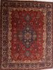 Tabriz Red Hand Knotted 911 X 129 Area Rug 155-74496 Thumb 0