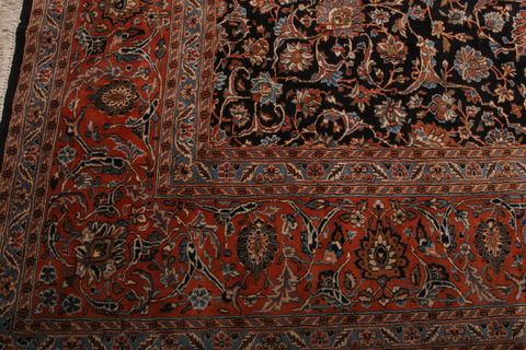 Kerman Multicolor Hand Knotted 1110 X 158 Area Rug 155-74515 Image 2