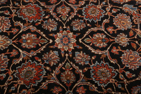 Kerman Multicolor Hand Knotted 1110 X 158 Area Rug 155-74515 Image 3