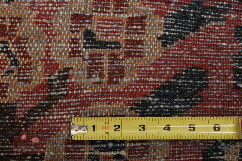 Bakhtiar Red Hand Knotted 111 X 156 Area Rug 155-74525 Image 5