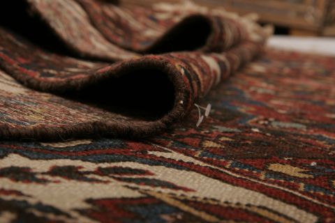 Bakhtiar Multicolor Hand Knotted 103 X 179 Area Rug 155-74527 Image 7