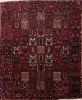 Bakhtiar Multicolor Hand Knotted 102 X 121 Area Rug 155-74533 Thumb 0