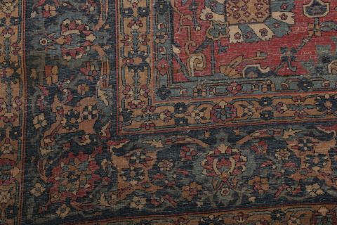 Hereke Red Hand Knotted 117 X 1510 Area Rug 155-74546 Image 4