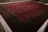 Agra Red Hand Knotted 151 X 201  Area Rug 155-74550 Thumb 1