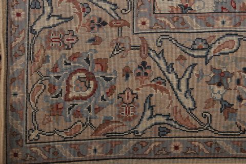 Kashan White Runner Hand Knotted 80 X 1911  Area Rug 155-74556 Image 6