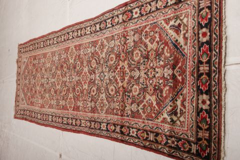 Bidjar Multicolor Runner Hand Knotted 39 X 125 Area Rug 155-74589 Image 1