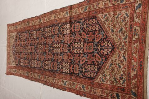 Malayer Multicolor Runner Hand Knotted 34 X 115 Area Rug 155-74593 Image 1