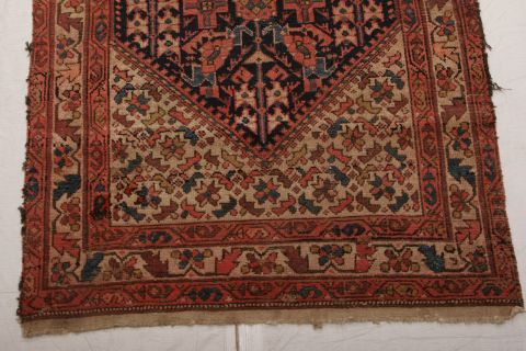 Malayer Multicolor Runner Hand Knotted 34 X 115 Area Rug 155-74593 Image 3