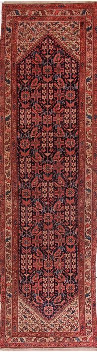 Malayer Multicolor Runner Hand Knotted 34 X 115 Area Rug 155-74593 Image 0
