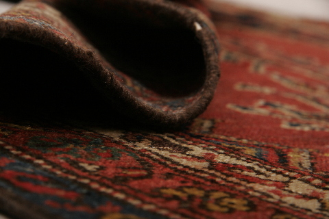 Malayer Multicolor Runner Hand Knotted 35 X 101 Area Rug 155-74600 Image 9