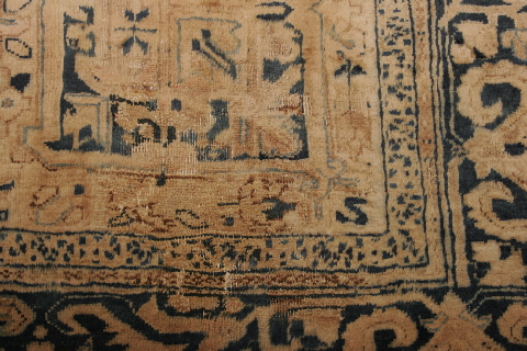 Heriz Beige Hand Knotted 98 X 136 Area Rug 155-74607 Image 7