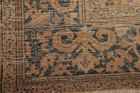 Heriz Beige Hand Knotted 98 X 136 Area Rug 155-74607 Image 9