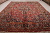 Mashad Red Hand Knotted 115 X 158 Area Rug 155-74610 Thumb 1
