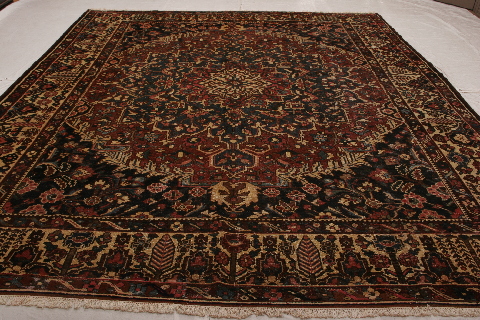 Bakhtiar Multicolor Hand Knotted 1010 X 131 Area Rug 155-74612 Image 10