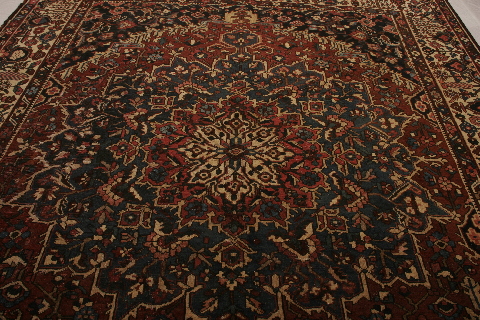 Bakhtiar Multicolor Hand Knotted 1010 X 131 Area Rug 155-74612 Image 9