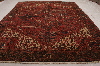 Heriz Red Hand Knotted 101 X 135 Area Rug 155-74613 Thumb 8