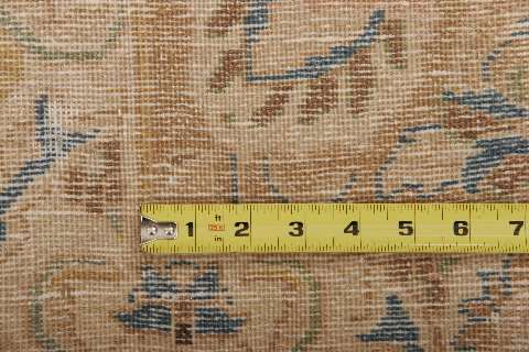 Kashan Multicolor Hand Knotted 82 X 112  Area Rug 155-74617 Image 2