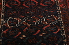 Malayer Black Runner Hand Knotted 38 X 108 Area Rug 155-74628 Thumb 6
