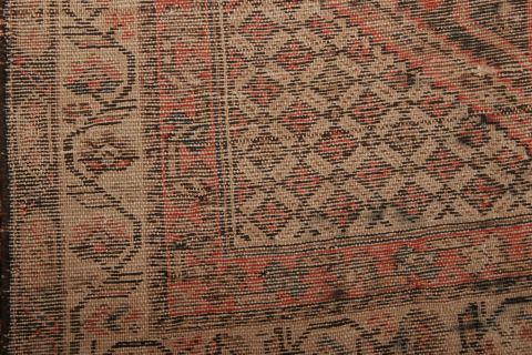 Sanandaj Multicolor Runner Hand Knotted 33 X 128 Area Rug 155-74632 Image 3