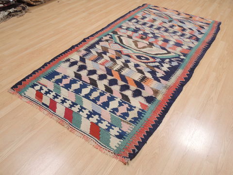 Kilim Multicolor Flat Woven 311 X 82 Area Rug 100-74642 Image 2