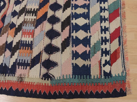 Kilim Multicolor Flat Woven 311 X 82 Area Rug 100-74642 Image 8