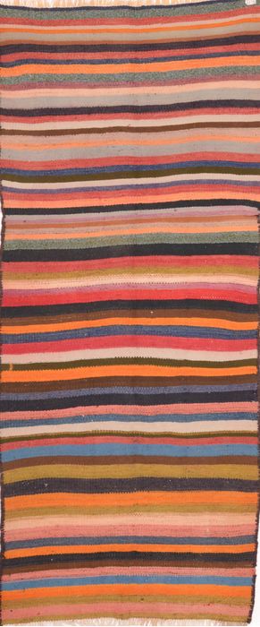 Kilim Multicolor Runner Flat Woven 42 X 91 Area Rug 100-74652 Image 0