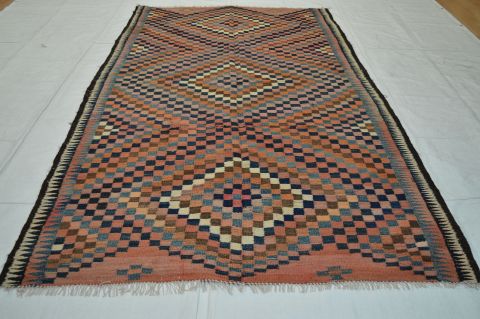 Kilim Purple Flat Woven 51 X 93 Area Rug 100-74658 Image 6