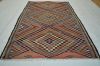 Kilim Purple Flat Woven 51 X 93 Area Rug 100-74658 Thumb 6