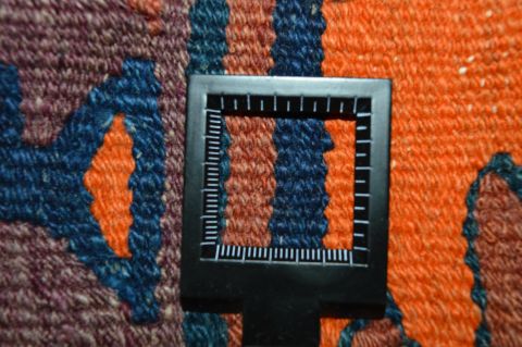 Kilim Blue Runner Flat Woven 310 X 106 Area Rug 100-74659 Image 8