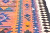 Kilim Blue Runner Flat Woven 310 X 106  Area Rug 100-74659 Thumb 6