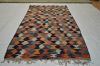 Kilim Multicolor Runner Flat Woven 43 X 108 Area Rug 100-74662 Thumb 2
