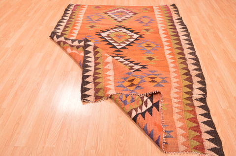Kilim Purple Flat Woven 52 X 611 Area Rug 100-74664 Image 12