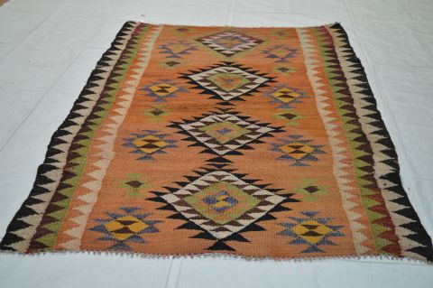 Kilim Purple Flat Woven 52 X 611 Area Rug 100-74664 Image 4