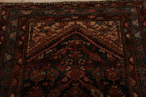 Malayer Multicolor Runner Hand Knotted 37 X 169 Area Rug 155-74672 Image 8
