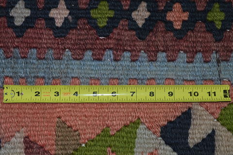 Kilim Green Flat Woven 41 X 70 Area Rug 100-74677 Image 4