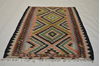 Kilim Green Flat Woven 41 X 70  Area Rug 100-74677 Thumb 1