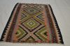 Kilim Green Flat Woven 41 X 70  Area Rug 100-74677 Thumb 6