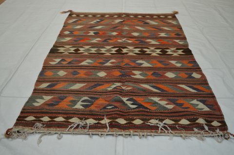 Kilim Purple Flat Woven 45 X 82 Area Rug 100-74678 Image 3