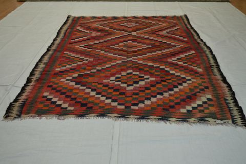 Kilim Multicolor Flat Woven 42 X 84 Area Rug 100-74682 Image 6