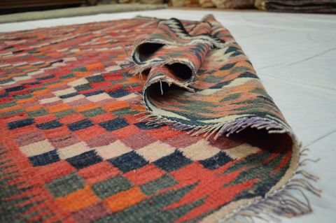 Kilim Multicolor Flat Woven 42 X 84 Area Rug 100-74682 Image 8