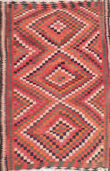 Kilim Multicolor Flat Woven 42 X 84 Area Rug 100-74682 Image 0