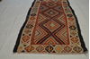 Kilim Multicolor Runner Flat Woven 41 X 106  Area Rug 100-74683 Thumb 3