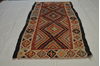 Kilim Multicolor Runner Flat Woven 41 X 106  Area Rug 100-74683 Thumb 4