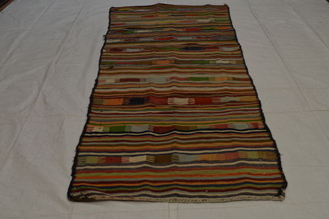 Kilim Orange Runner Flat Woven 35 X 96 Area Rug 100-74691 Image 4