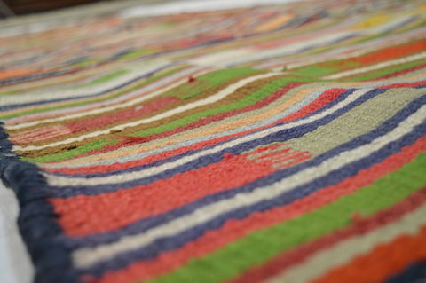 Kilim Orange Runner Flat Woven 35 X 96 Area Rug 100-74691 Image 6