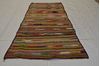 Kilim Orange Runner Flat Woven 35 X 96  Area Rug 100-74691 Thumb 5