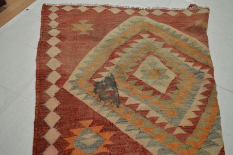 Kilim Purple Flat Woven 49 X 86 Area Rug 100-74699 Image 6